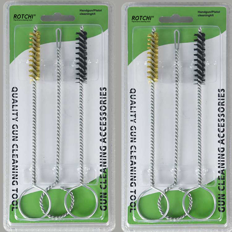 9 mm-es kézifegyvertisztító készlet buborékcsomagolás