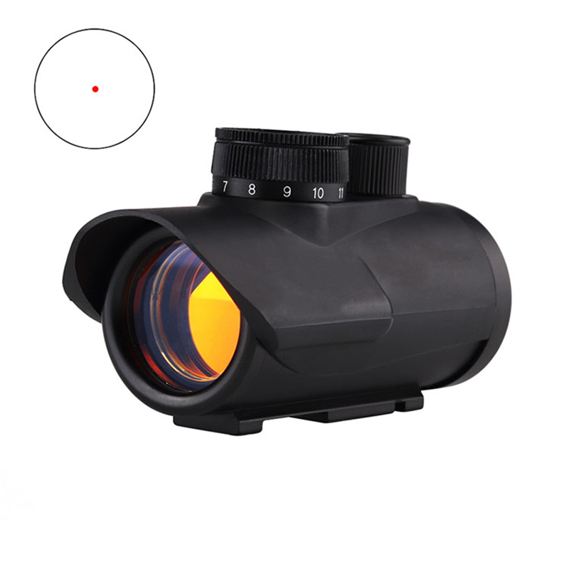 Taktikai vadászat 1x30 Red Dot holografikus irányzék RGB pontcélzó 11/20 mm-es Picatinny Weaver síntartóval