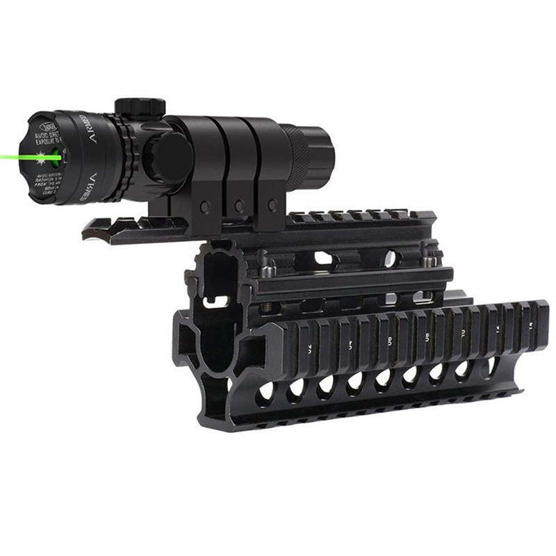 Taktikai kültéri vadászat lövöldözős puska pisztoly Glock Picatinny sínre szerelhető Green Dot Sight lézertávcső pisztolyhoz